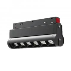Светильник поворотный линзованный 12W 226*22*55 BLACK MASK MAGNETIC TURN