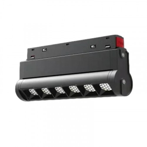 Светильник поворотный линзованный 12W 226*22*55 BLACK MASK MAGNETIC TURN