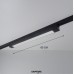 Светильник трековый SAPFIRE SPF-9642 ЧЕРНЫЙ ` 1/LED/40W/4500K 605*35*32mm неповоротный CASPER 25-01