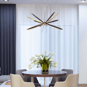 Светильник потолочный DZN2-3-22 BRAUN D800*430/H700/8/G9/40W Facet