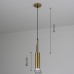Светильник подвесной ElegantLight DZN-8249 GOLD BRONZE 1/GU10/50W POINT 23-04