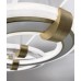 Светильник T618/3 RING WHITE+WHITE+GOLD (1С2003) D700/H150/3/LED/200W/LED BASA ПДУ2.4 SPF21-7 Марлоу