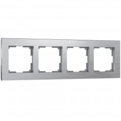 WERKEL Aluminium WL11-Frame-04 / Рамка на 4 поста (алюминий) a033742 W0041706