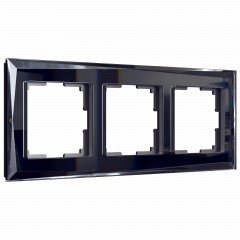 WERKEL Diamant WL08-Frame-03/Рамка на 3 поста  (черный) a029845 W0031208