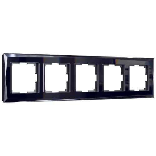 WERKEL Diamant WL08-Frame-05/Рамка на 5 постов  (черный) a030761 W0051208