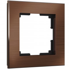 WERKEL Aluminium WL11-Frame-01 / Рамка на 1 пост (коричневый алюминий) a033745 W0011714