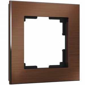 WERKEL Aluminium WL11-Frame-01 / Рамка на 1 пост (коричневый алюминий) a033745 W0011714