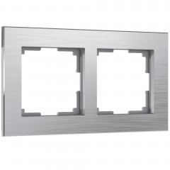 WERKEL Aluminium WL11-Frame-02 / Рамка на 2 поста (алюминий) a033740 W0021706