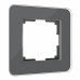 WERKEL Elite / Рамка из стекла на 1 пост Elite (Графит) a057878 W0012440