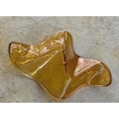 Декоративный элемент для инсталляции H100 стекло золото (трос 2000 мм и крепление к потолку) 24-11 VST