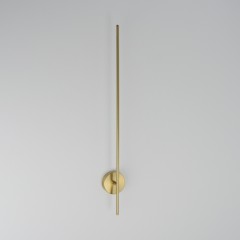 Настенный светильник Minimal 05.1 (Золото, D10x100 cm, 3000K, Металл) 4319 RSP