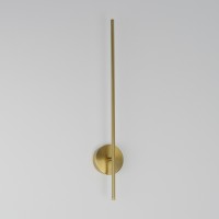 Настенный светильник Minimal 05.1 Золото, D10x60 cm, 3000K, Металл, 10W 4320 RSP
