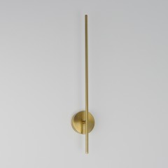 Настенный светильник Minimal 05.1 Золото, D10x60 cm, 3000K, Металл, 10W 4320 RSP