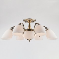 Светильник EUROSVET 22010/6+2 античная бронза Светильник EUROSVET 22010/6+2 античная бронза