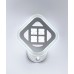 Светильник T602/1 (1С2065) WHITE/БЕЛЫЙ LED D180/H100/1/LED/14W 3 РЕЖИМА SPF21-7