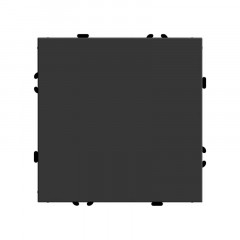 Выключатель одноклавишный Stekker Эмили черный уголь RSW10-5103-05