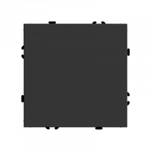 Выключатель одноклавишный Stekker Эмили черный уголь RSW10-5103-05