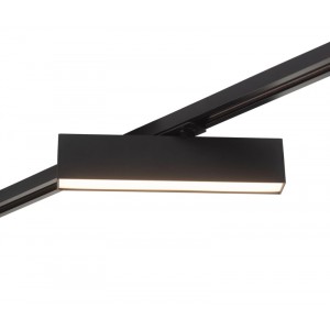 Трековый светильник однофазный 220V светодиодный Denkirs DK6430 DK6430-BK