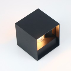 Фасадный светильник General GWL-G9-5-SQUARE-IP65 Черный Квадратный Лайтвэйв