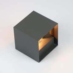 Фасадный светильник General GWL-G9-5-SQUARE-IP65 Графит Квадратный Лайтвэйв