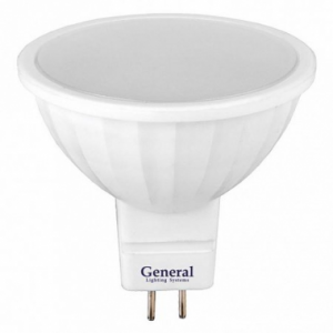 Лампа GLDEN-MR16-15-230-GU5.3-4500