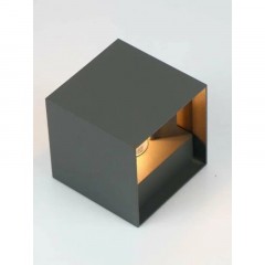 Фасадный светильник General GWL-G9-5-SQUARE-IP65 Графит Квадратный Лайтвэйв