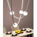 Светильник ElegantLight DZN-105635 ЧЕРНЫЙ ` D600+800/H800+1200/4+2/LED/.W/4000K CHELLA