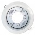 Ecola GX70-H5 светильник белый встр. без рефл. 53x151 (кd135)
