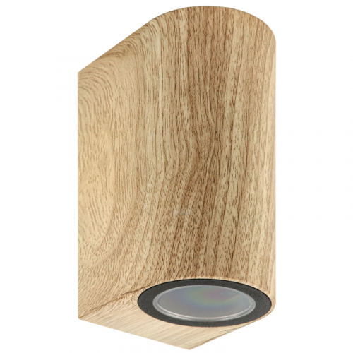 UUL-P52A 2х6W-GU10 IP65 PINE Светильник уличный. под две лампы GU10. Цвет корпуса сосна