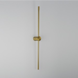 Настенный светильник Minimal 02 (brass) (Золото, 10х83 cm, IP20, LED, латунь 02188 RSP
