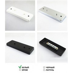 База 230*80мм/белый/с крепежом - металлическая потолочная площадка для светильника, SPFR9839