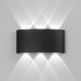 Светильник настенный SAPFIR SPF-9846 BLACK/ЧЕРНЫЙ 6/LED/6W/4500K 170*80*55mm TWIN 24-03 (1/50)