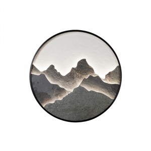 Светильник диммируемый Авентин черный d60 Led 30W (3000K-6000K) с пультом ДУ