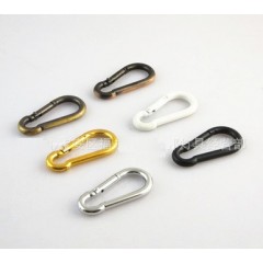 Карабин (черный) декоративный для цепочки люстры, SPFR23864