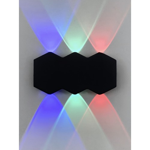 Светильник Elegant SPF-9897 BLACK/ЧЕРНЫЙ 6/LED/6W мульти цвет свечения 160*80*35 mm SPF09