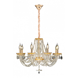 Светильник SFS 1743/8 FGD D670/H500-960/8/E14/60W (1)  Veneto Luce  RSP