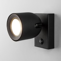 Светильник ELST MRL 1009 Ogma GU10 SW настенный чёрный