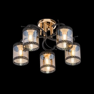 Люстра SFS 06772/5 GOLD+BLACK RSP