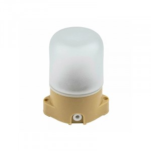 UWL-K01R 60W-E27 IP65 WHITE Светильник влагозащищенный под лампу Е27. для бань и саун. до +125С. 