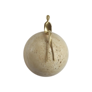 7011/5WL L-VISION ODL25 Настенный светильник латунь/камень/медь