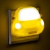 Ночник "Машинка" LED желтый 7х8х7 см, 7586747