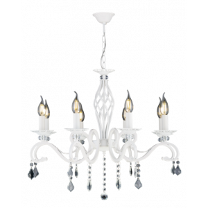 Светильник SFS 1208/8 WT D680/H780-560/8/E14/60W БЕЛЫЙ (1) RSP