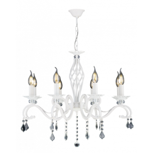 Светильник SFS 1208/8 WT D680/H780-560/8/E14/60W БЕЛЫЙ (1) RSP