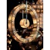 Светильник DZN-12429 ХРОМ + ГОРНЫЙ ХРУСТАЛЬ D1000/H1100+1500/2/LED/40W Orbite by Régis Mathieu