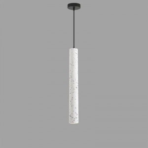 8356/1B SUSPENTIONI черный/белый, металл/цемент Подвес GU10 LED 5W 220V SHAMAREL