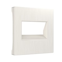 WERKEL WL13-RJ45+RJ45-CP/Накладка для двойной розетки Еthernet RJ-45 (перл..риф.) a040900 W1191113