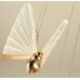 Светильник DZN-65278 ЗОЛОТО ` D170/H1500/2/LED/.W/3000K BUTTERFLY
