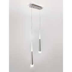 Светильник SPFD-40492 SILVER/СЕРЕБРО D230*80/H1500/2/LED/6W 4000K SABICO