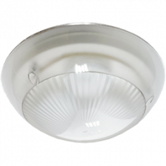 Ecola Light GX53 LED ДПП (DPP) 03-18 светильник "Сириус" Круг накладной IP65 3*GX53 прозрачный белый