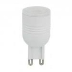РАСПРОДАЖА Ecola G9  LED  3,3W Ceramic Mini 220V 2800K 180° (керамика) 49x23